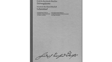 Frīdrihs Bernhards Blaufūss. Dzīvesgājums. Latvijas Nacionālā bibliotēka, 2024.