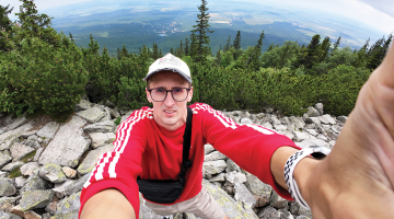 Kaspars Misiņš pārgājienā uz Skalnatá dolina Slovākijā. Ar ceļojumos piedzīvoto viņš dalās savā YouTube kanālā Make Adventure Happen.
Foto no personīgā arhīva