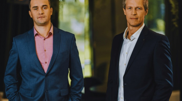 Uldis Semeiks, SIA “Codex” valdes priekšsēdētājs, Vladimirs Dagenvalds, SIA “Codex” valdes loceklis. Publicitātes foto