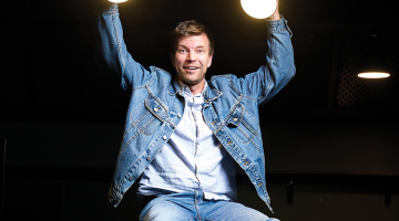 Edgars Žukovskis, SIA Comedy Latvia vadītājs.
Foto — Edmunds Brencis