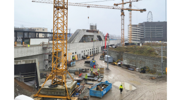 Celntiecības darbi Rail Baltica ziemeļu galapunktā — topošajā Ilemistes stacijā Tallinā.
