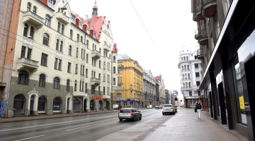 Brīvības iela. Foto - Zane Bitere, LETA