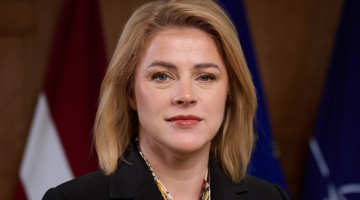 Premjerministre Evika Siliņa. Foto - Edmunds Brencis