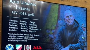 Foto no Jura Ulmaņa personīgā arhīva Facebook par tikšanām ar ASV latviešiem