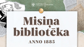 Foto no Latvijas Universitātes bibliotēkas