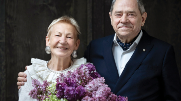 Šogad Gaiļu pārim apritēs zelta kāzu jubileja. Vāgnera nams esot viņu pēdējais kopējais bērns.