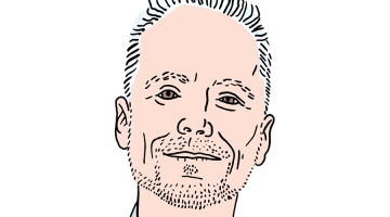Stefans Ēriksons. Zīmējums — Ernests Kļaviņš