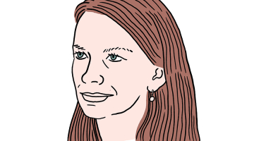 Anita Brauna. Zīmējums — Ernests Kļaviņš