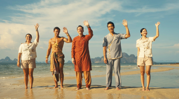 Viens no populārākajiem HBO Max seriāliem ir Baltais lotoss (The White Lotus). Publicitātes foto