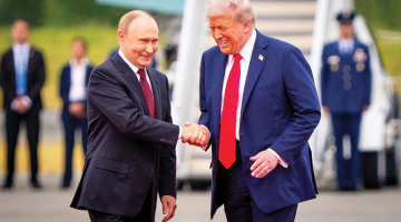 ASV prezidents Donalds Tramps 15. augustā Aļaskā sagaida Krievijas diktatoru Vladimiru Putinu.