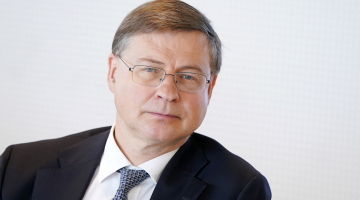 Valdis Dombrovskis. LETA