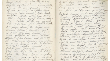 Jūlija Celmiņa pagājušā gadsimta 40.—50. gados rakstītās dienasgrāmatas lappuses