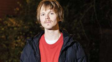 Jaunais uzņēmējs Rūdolfs Rācenājs.