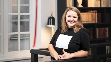 Vanadziņa mājas līdzīpašniece un restorāna vadītāja Madara Intenberga-Vilka.