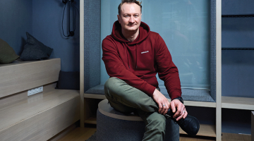 Juris Trošins, SIA DBA Competence Center valdes priekšsēdētājs.
Foto — Edmunds Brencis