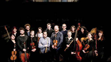 Baroka orķestris La Folia Barockorchester no Vācijas. Publicitātes foto