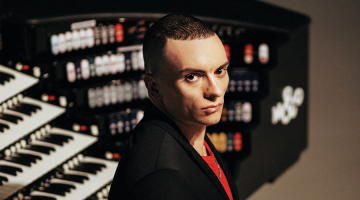 Amerikāņu ērģeļnieks Kamerons Kārpenters. Publicitātes foto