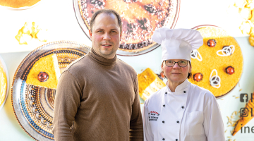 Juris un Inese Goldmaņi, SIA Ineses tortes īpašnieki.
