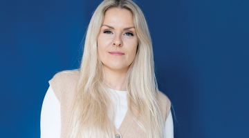 Jaunā uzņēmēja Elīna Pīka-Lepere.