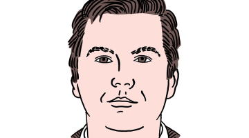 Kārlis Mendziņš. Zīmējums — Ernests Kļaviņš