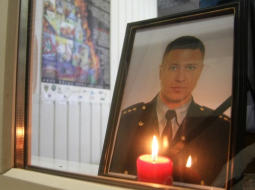 Bojāgājušais policists Andris Znotiņš. Foto: Edijs Pālens, LETA