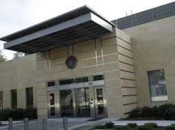 Jaunā ASV vēstniecības Latvijā ēka. Foto: Jānis Saliņš, F64