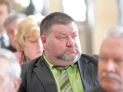 Ziedonis Caune ZZS kongresā. Foto: Gints Ivuškāns, F64