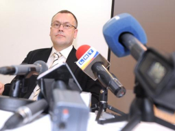 CVK priekšsēdētājs Arnis Cimdars. Foto: Edijs Pālens, LETA