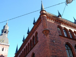 Doma baznīcas tornis. Foto: Anita Vaivode, F64
