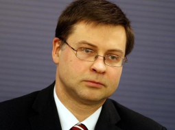 Valdības vadītājs Valdis Dombrovskis. Foto: Kaspars Krafts, F64