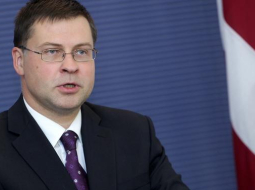 Valdības vadītājs Valdis Dombrovskis. Foto: Ieva Čīka, LETA