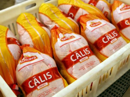 Ķekavas putnu fabrikas produkcija. Foto: Gatis Dieziņš, LETA