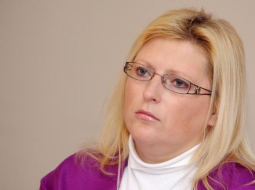 Žurnāliste Iveta Elksne. Foto: Edijs Pālens, LETA