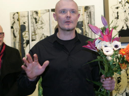 Mākslinieks Roberts Koļcovs. Foto Raitis Plauks, F64