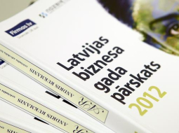 Izdevums "Latvijas biznesa gada pārskats 2012". Foto: Edijs Pālens, LETA