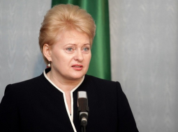 Lietuvas prezidente Daļa Grībauskaite. Foto: LETA/AFP