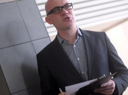 Nacionālā elektronisko plašsaziņas līdzekļu padomes (NEPLP) loceklis Gints Grūbe ir atbildīgs par LTV valdes locekļu konkursu. Foto: Lita Krone, LETA