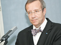 Igaunijas Valsts prezidents Tomass Hendriks Ilvess. Foto: Emīls Desjatņikovs, F64