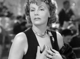1940. gads. Aktrise Grēta Garbo. Izstādes publicitātes foto