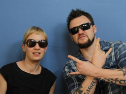 Žurnālisti Marta Selecka un Gustavs Terzens. Publicitātes foto