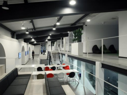 Kategorijā "Interjera dizains" galveno balvu ieguva Zane Tetere, Elīna Tetere, birojs „OPEN AD” par biroja „4FINANCE” interjeru. Publicitātes foto