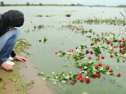 Jaroslavļas aviokatastrofas vietā. Foto: AFP/LETA
