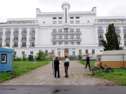 Daudzcietusī Ķemeru sanatorijas ēka. Foto: Lita Krone, LETA