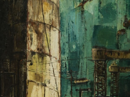 Kārļa Padega glezna "Doks"