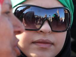 Lībiešu meitene. Foto: Mohamed Messara, EPA/LETA