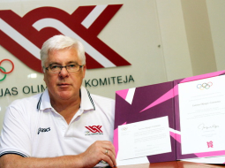 LOK priekšsēdis Aldons Vrubļevskis. Foto: Kaspars Krafts, F64