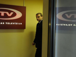 LTV ģenerāldirektors Edgars Kots LTV gaiteņos. Foto: Lita Krone, LETA
