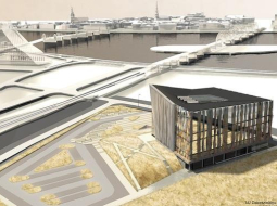 LU Akadēmiskā centra projekta Torņakalnā vizualizācija.