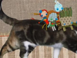 Kadrs no animācijas filmas par Lupatiņiem.