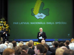 Latvijas Zemnieku savienības kongresā. Foto: Lita Krone, LETA